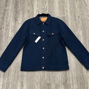 Taylor Stitch-The Long Haul in Indigo Sashiko-Size 40-New with tags